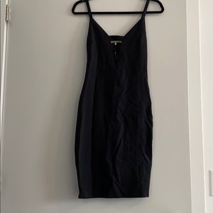 Black cocktail dress